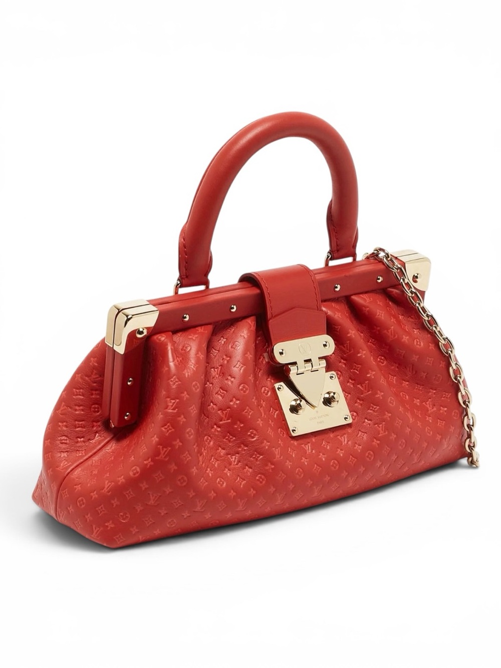 ✨💎LIKE NEW💎✨2023 Louis Vuitton Nanogram Calfskin 2 Way Bag w/COA. - Picture 2 of 14